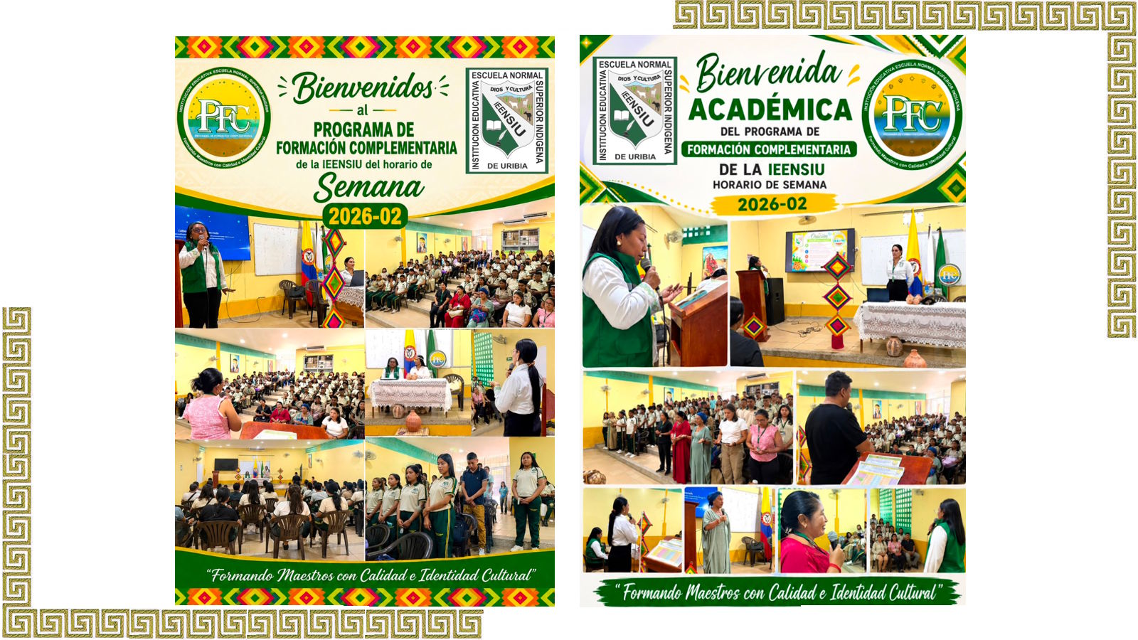 Programa de Formación Complementaria da la bienvenida al semestre académico 2026-02