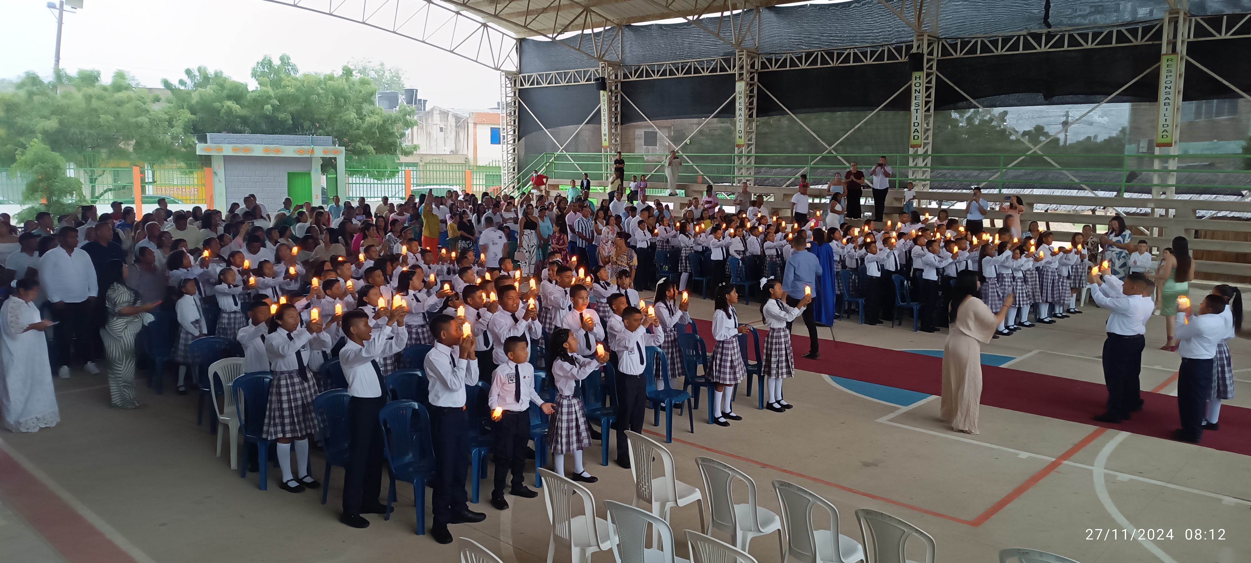 Ceremonia de Grados de los Estudiantes de Quinto Grado